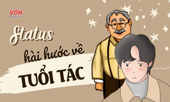 40+ stt hài hước về tuổi tác khiến bạn "cười ngất"