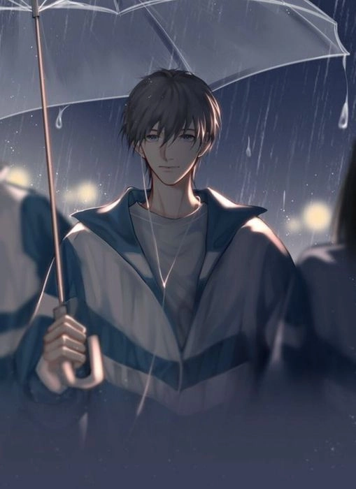 Ảnh anime nam buồn lạnh lùng đầy tâm trạng