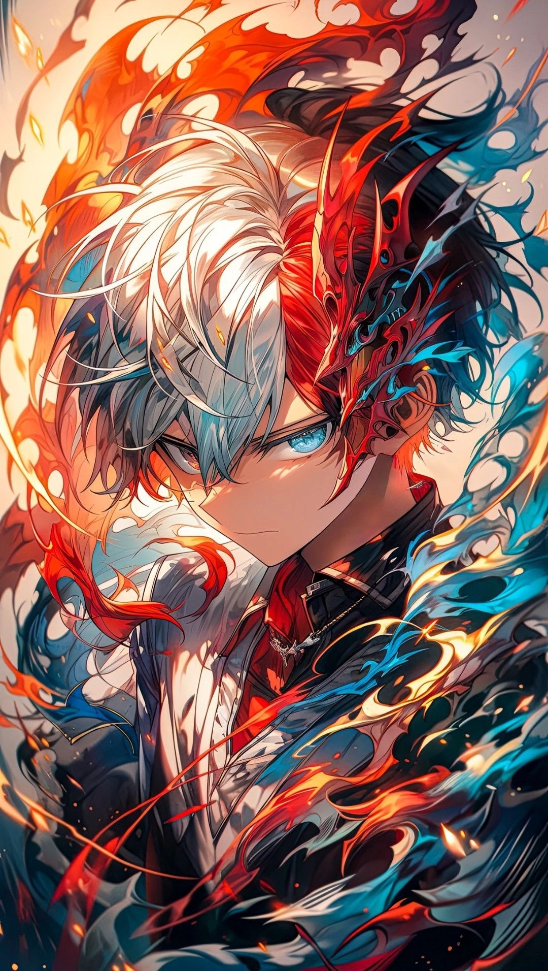 Ảnh nền anime 3D với thiết kế sinh động và sắc nét