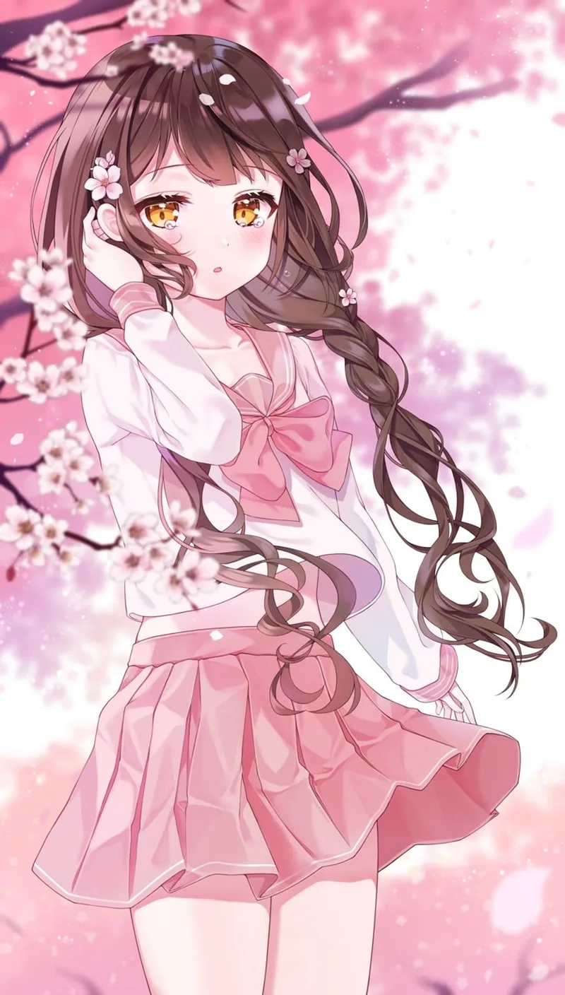 Chọn bộ sưu tập Ảnh anime girl dễ thương làm avatar Line dễ thương