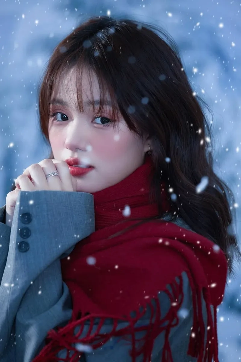 Dáng pose dễ thương trong Gái Trung Quốc tạo dáng đáng yêu