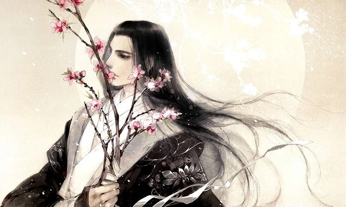 Hình ảnh anime cổ trang nam lạnh lùng đầy quyến rũ
