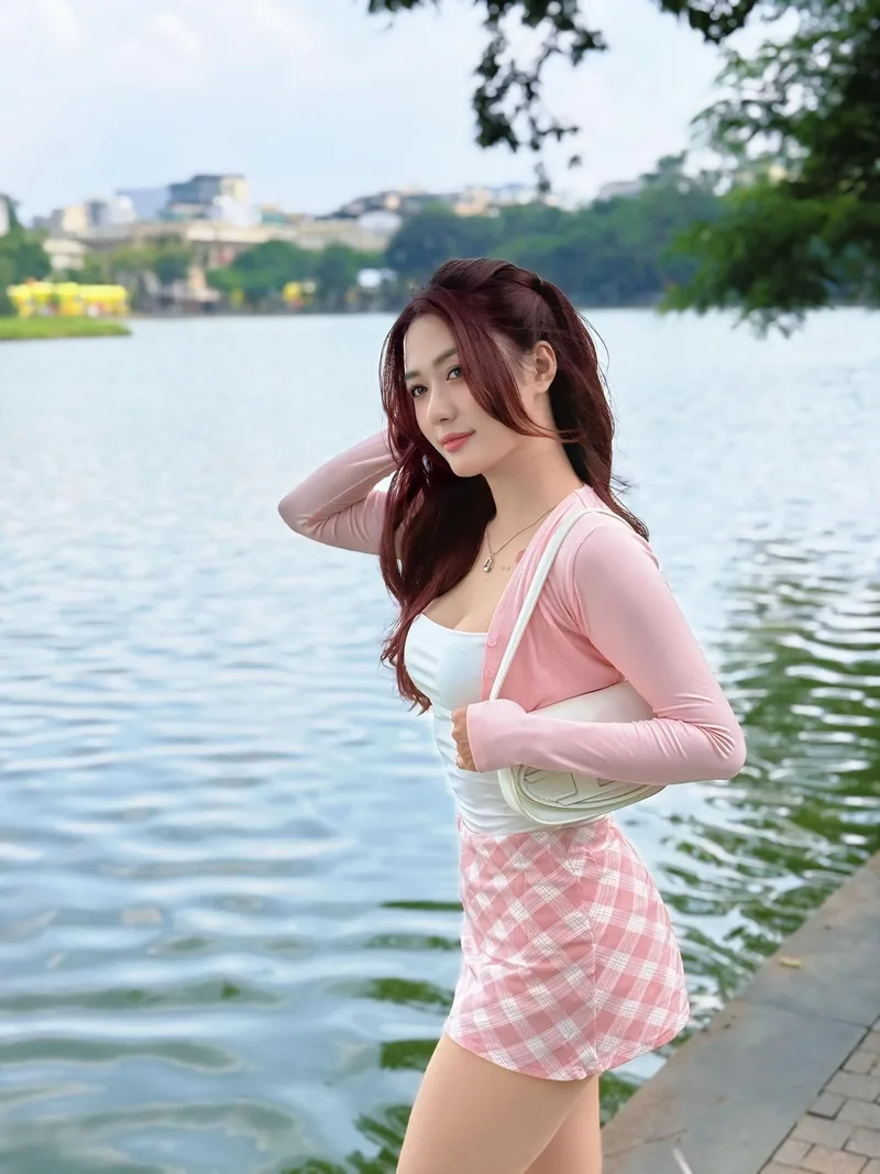Hình ảnh cô gái dễ thương trong sáng với nụ cười tỏa nắng