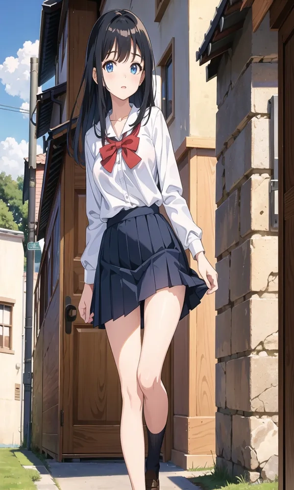 Hình ảnh gái anime sexy với đôi mắt hút hồn.