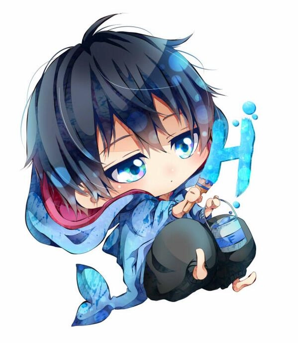 Hình anime cute chibi nam với những biểu cảm sinh động