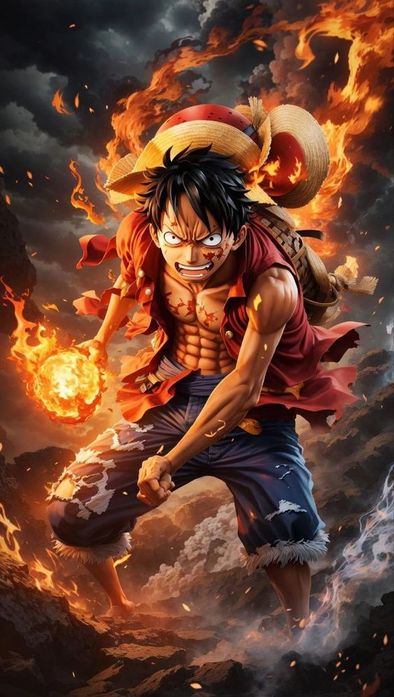 Hình nền đẹp 3D ngầu anime dành cho những ai thích phong cách mạnh mẽ