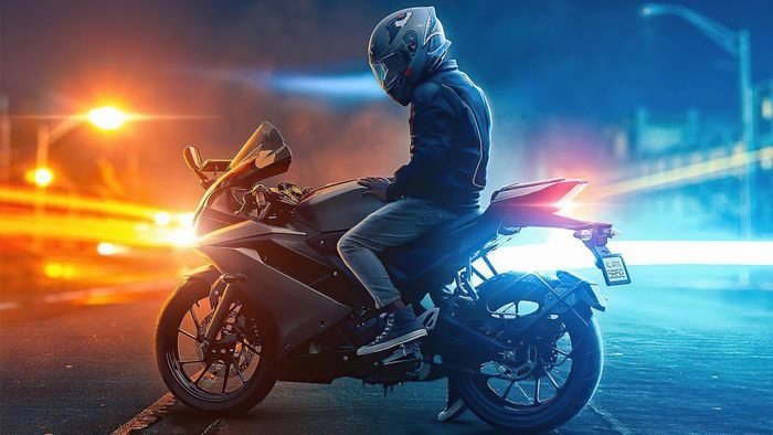 Hình nền xe moto 3D chân thực, sống động đến từng chi tiết