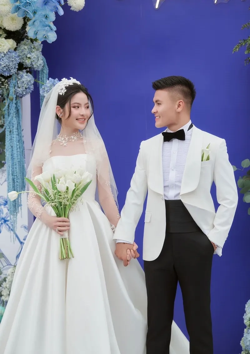 Hôn lễ hoành tráng Đám cưới Quang Hải và Chu Thanh Huyền