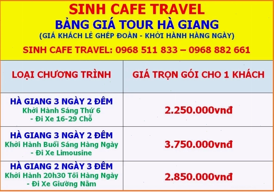 lịch trình du lịch Hà Giang 3 ngày 2 đêm tại Dinh họ Vương