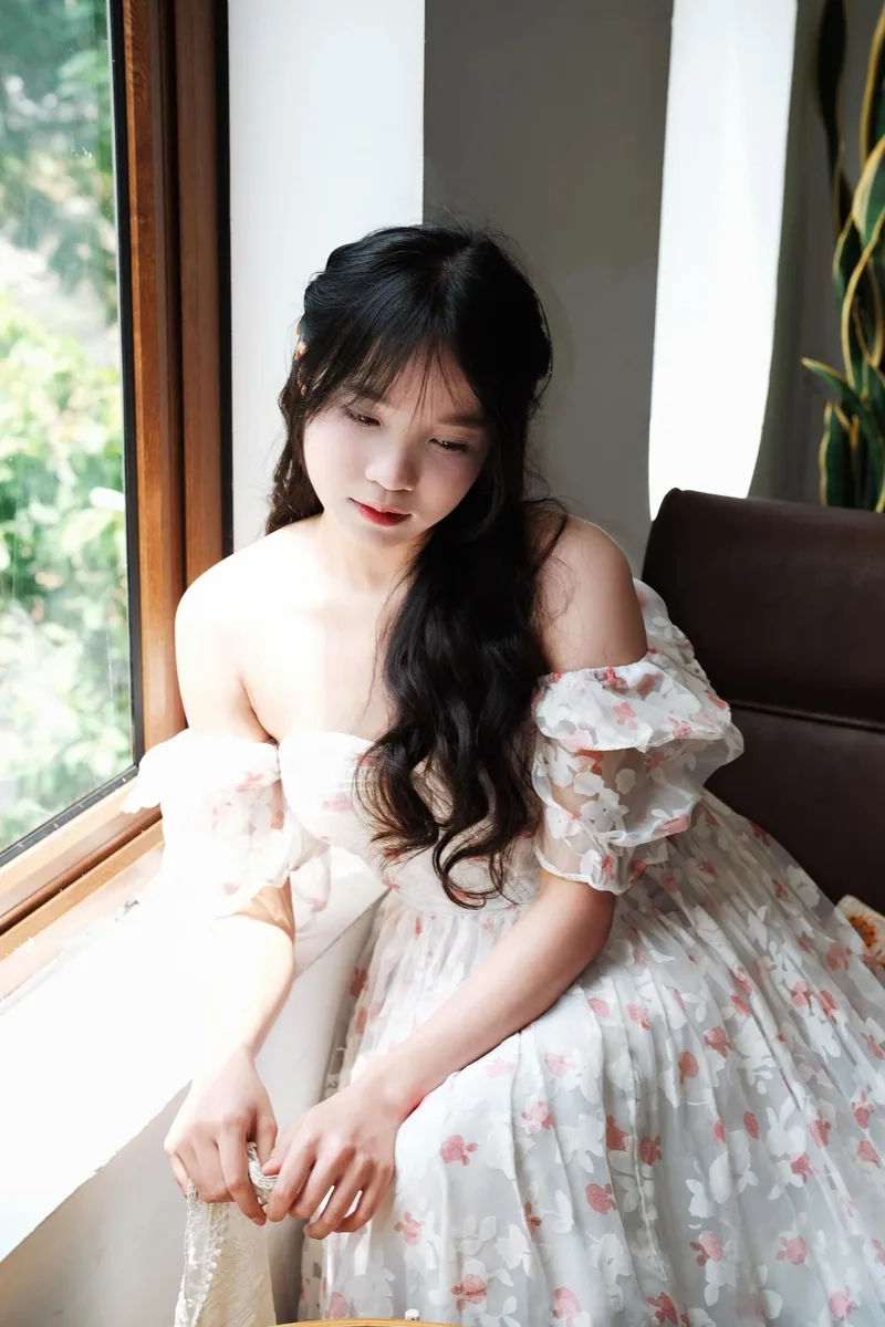 Nét đáng yêu từ hình ảnh gái dễ thương