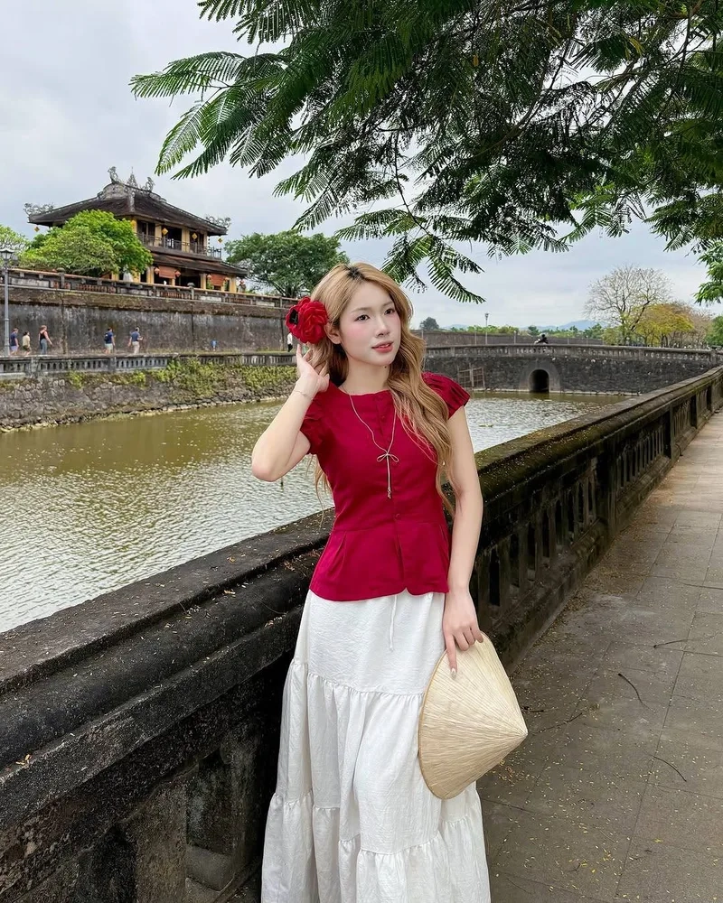 Nét dễ thương không thể rời mắt của gái xinh cute việt nam