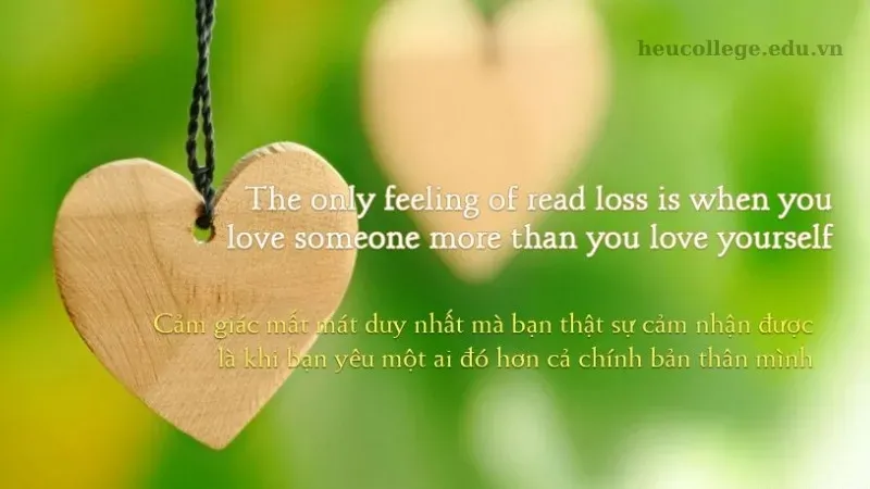Những câu châm ngôn bằng tiếng Anh về tình yêu và cuộc sống hay nhất 1
