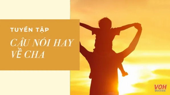 Những Câu Nói Sâu Sắc Về Tình Cha Con Đong Đầy Cảm Xúc