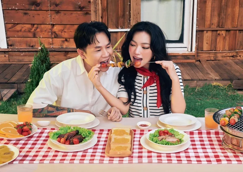 Những lần đáng yêu của Binz thả thính Châu Bùi