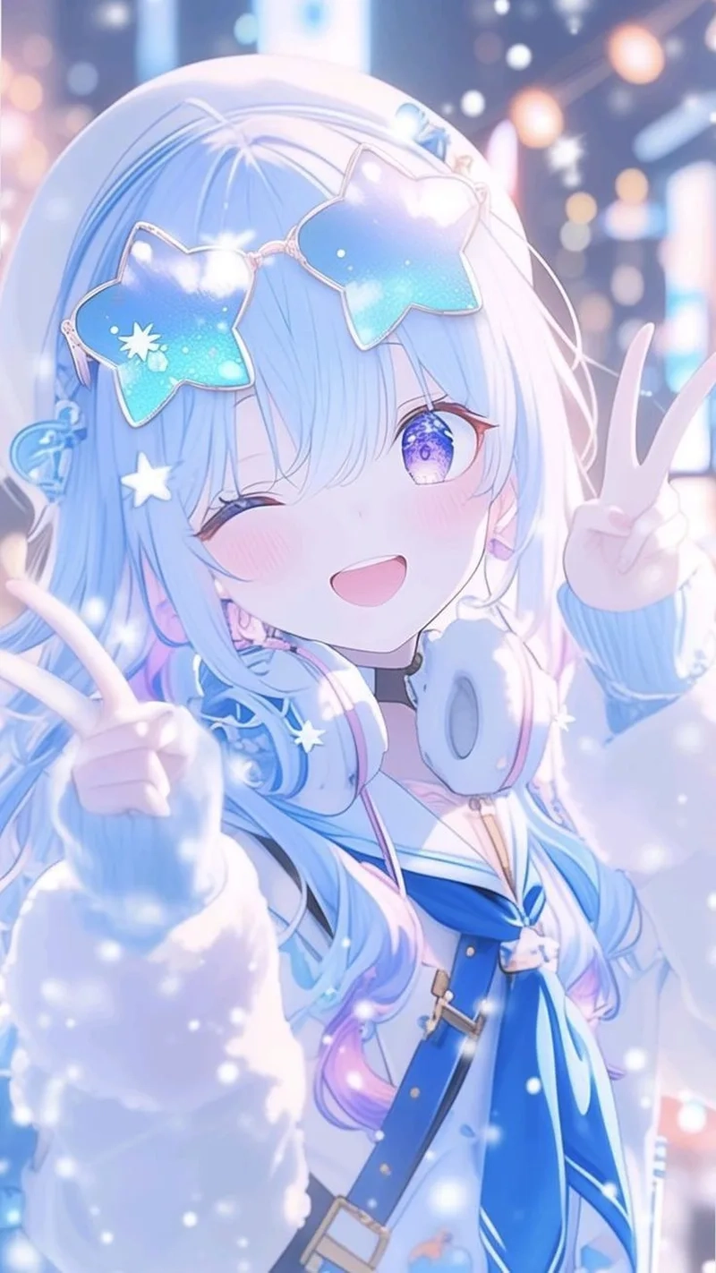Sáng tạo avatar Skype với Ảnh anime girl dễ thương làm avatar Skype