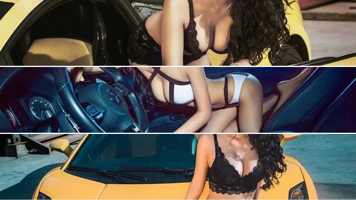 Sự thật về trào lưu hot girl ngồi trên xe hơi khoe nội y