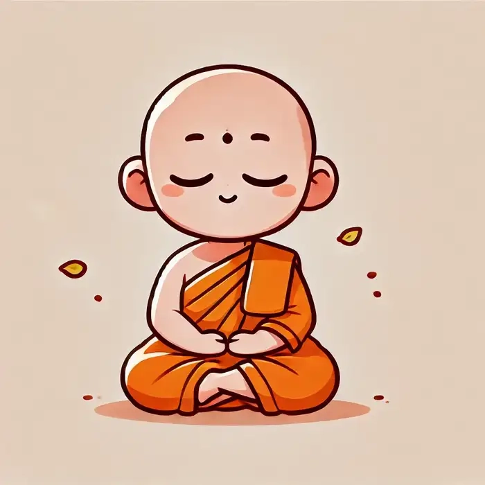 Tải hình nền chú tiểu dễ thương, phù hợp làm ảnh đại diện