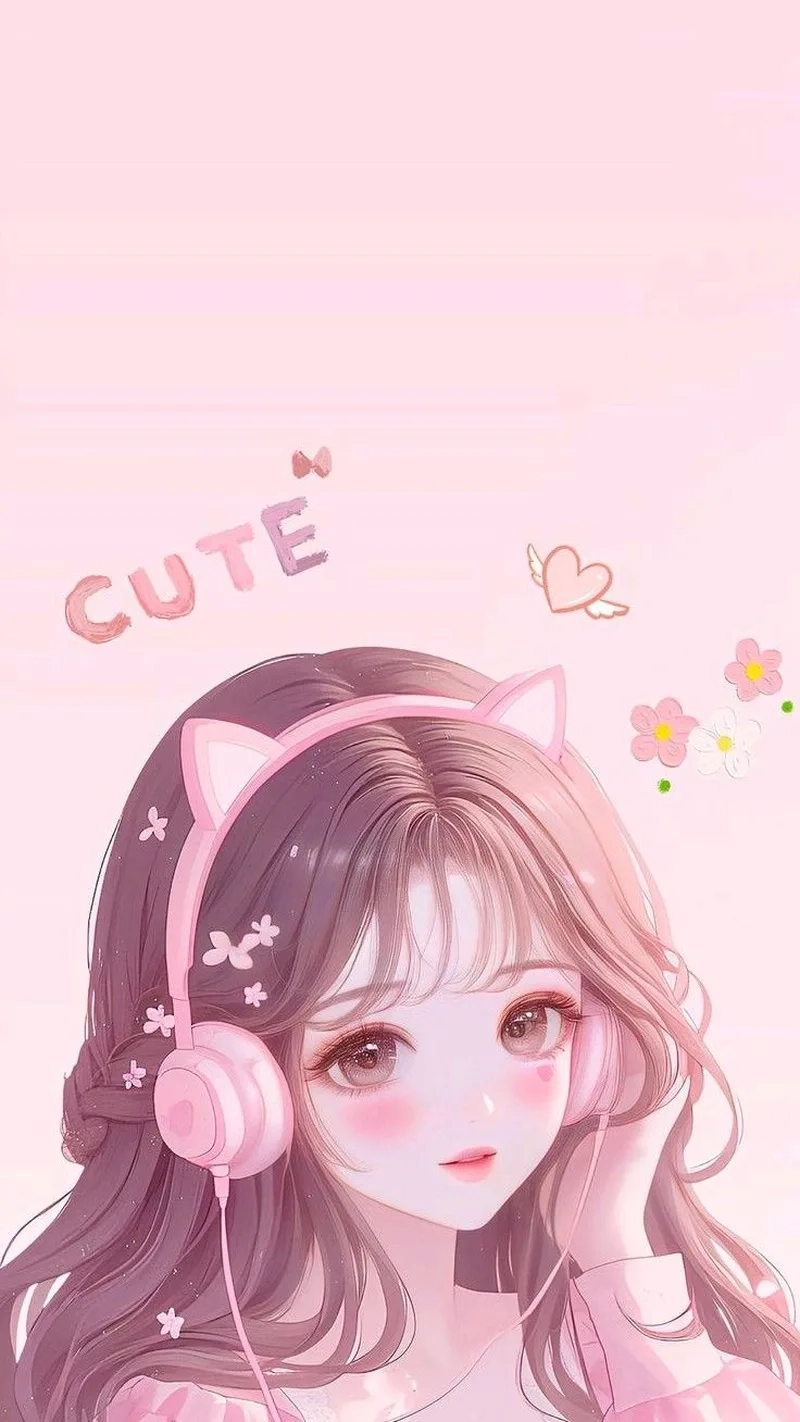 Tạo điểm nhấn cho Facebook với Ảnh anime girl dễ thương làm avatar Facebook