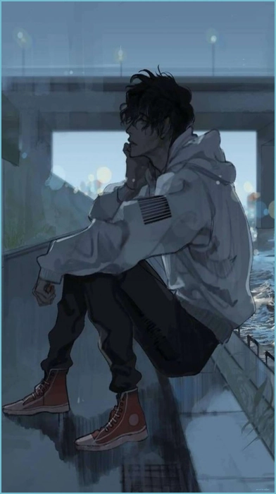 Tổng hợp ảnh buồn anime nam dành cho tâm trạng cô đơn