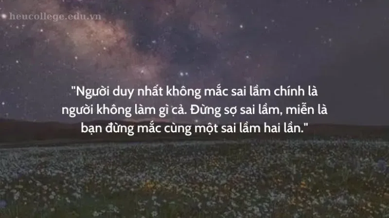 Tổng hợp những câu châm ngôn sống hay và ý nghĩa nhất 5