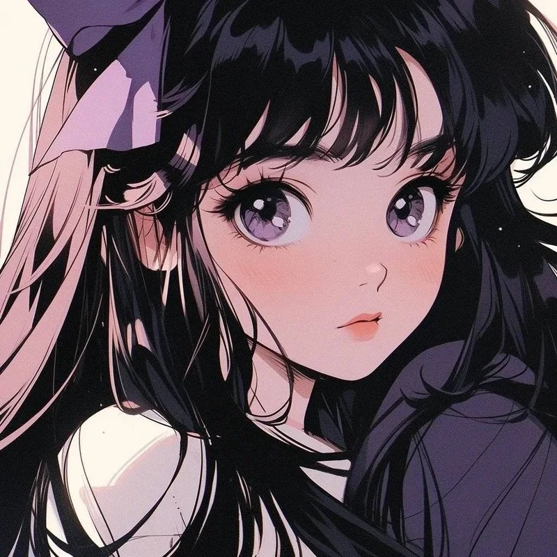 Trang trí profile với Ảnh anime girl dễ thương làm avatar Zalo