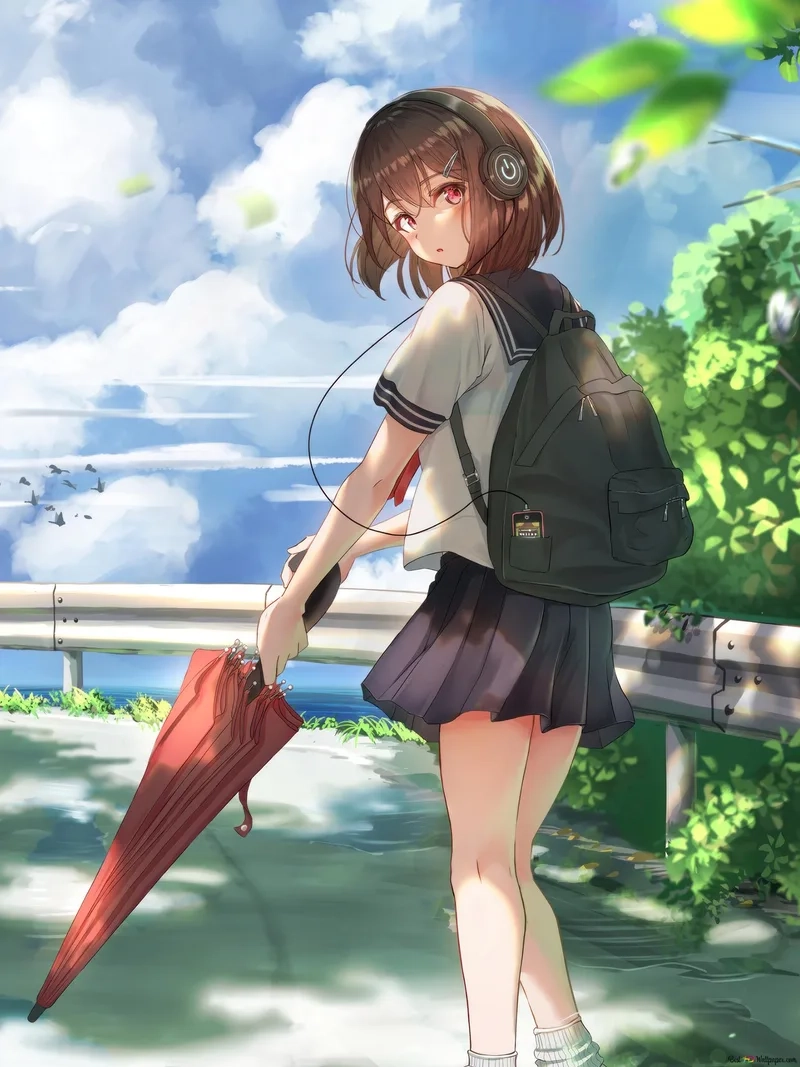 Vẻ đẹp mỹ miều trong ảnh con gái đẹp anime