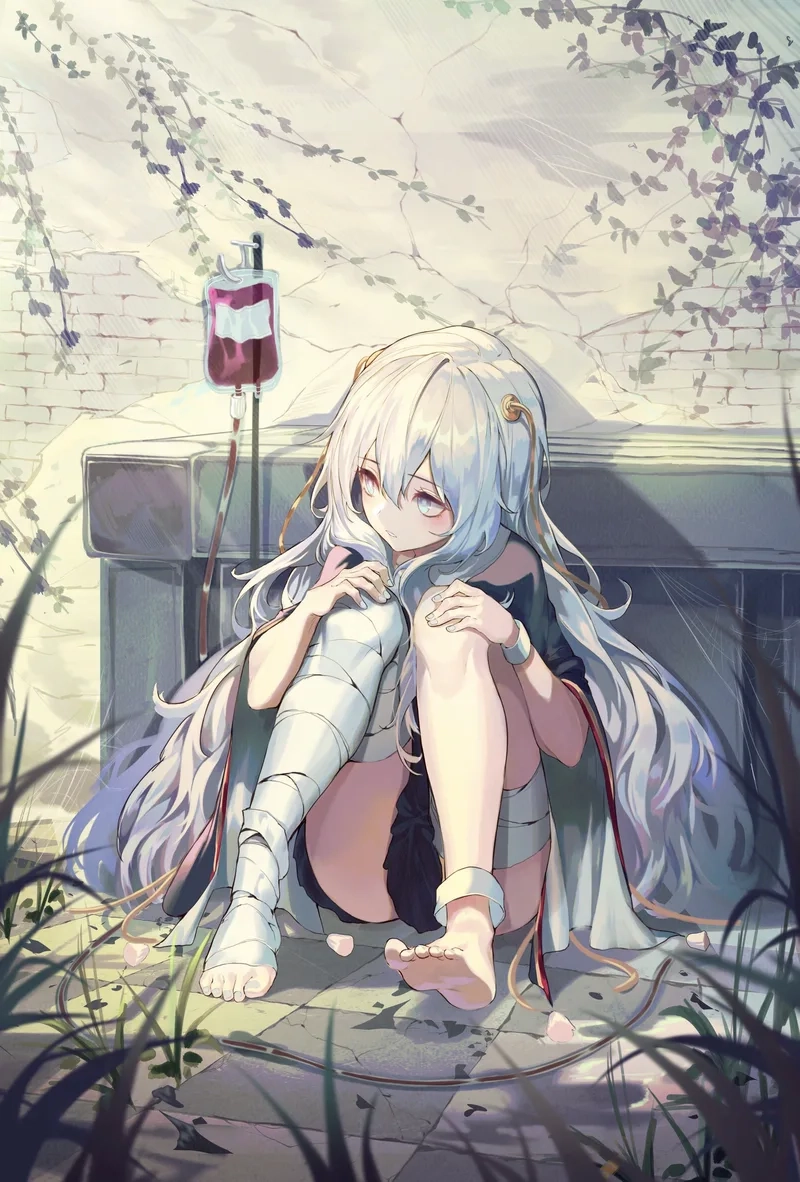 Vẻ đẹp thanh thuần trong ảnh anime gái xinh